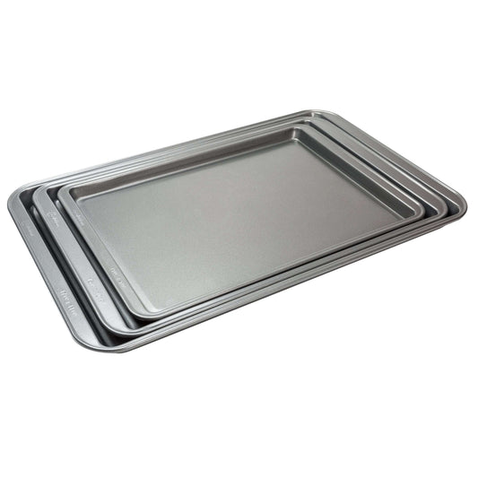 BakeIns 3 Piece Cookie Sheet Set - Ecolution