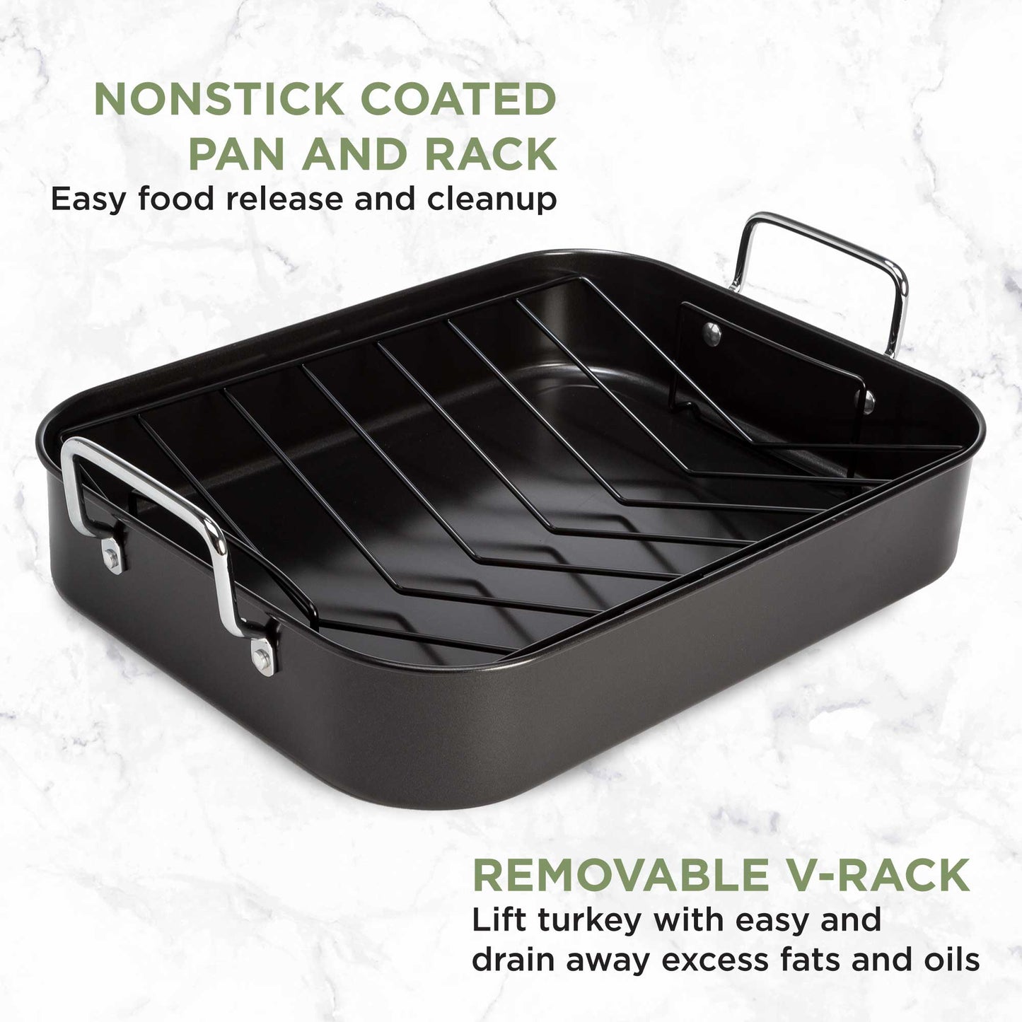 Kitchen Extras Oven Roaster with Rack