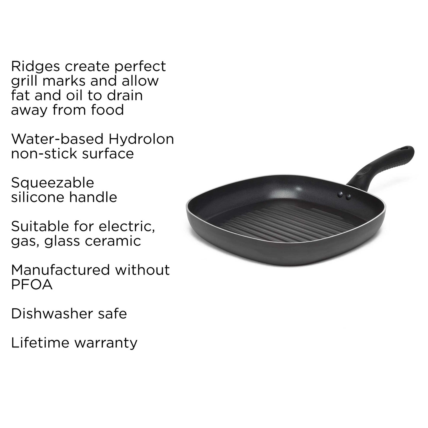 Evolve Non-Stick Grill Pan - Ecolution
